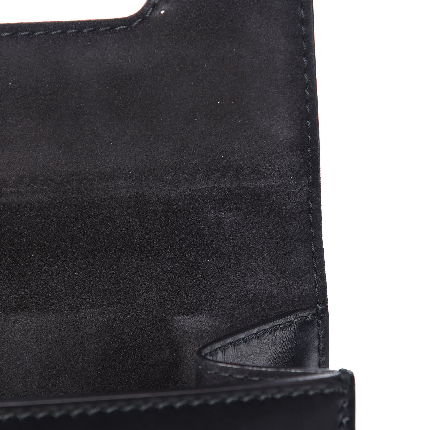 Christian Dior Smooth Calfskin Dio(r)evolution Flap Clutch Black 10 of 11