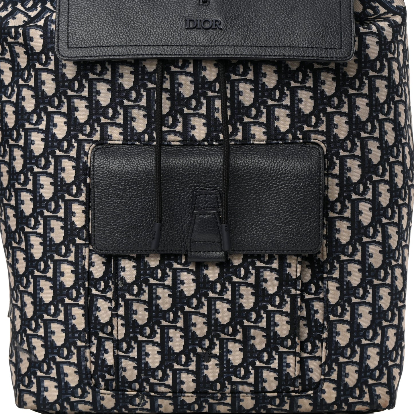 Technical Fabric Oblique Motion Backpack Blue