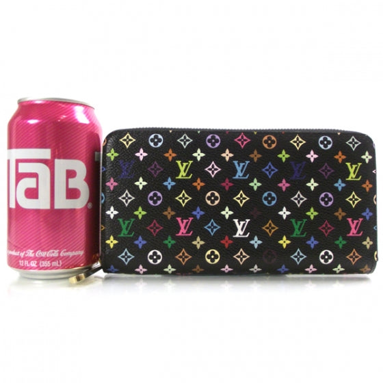 Louis Vuitton Monogram Multicolor Zippy Wallet Black 9 of 9