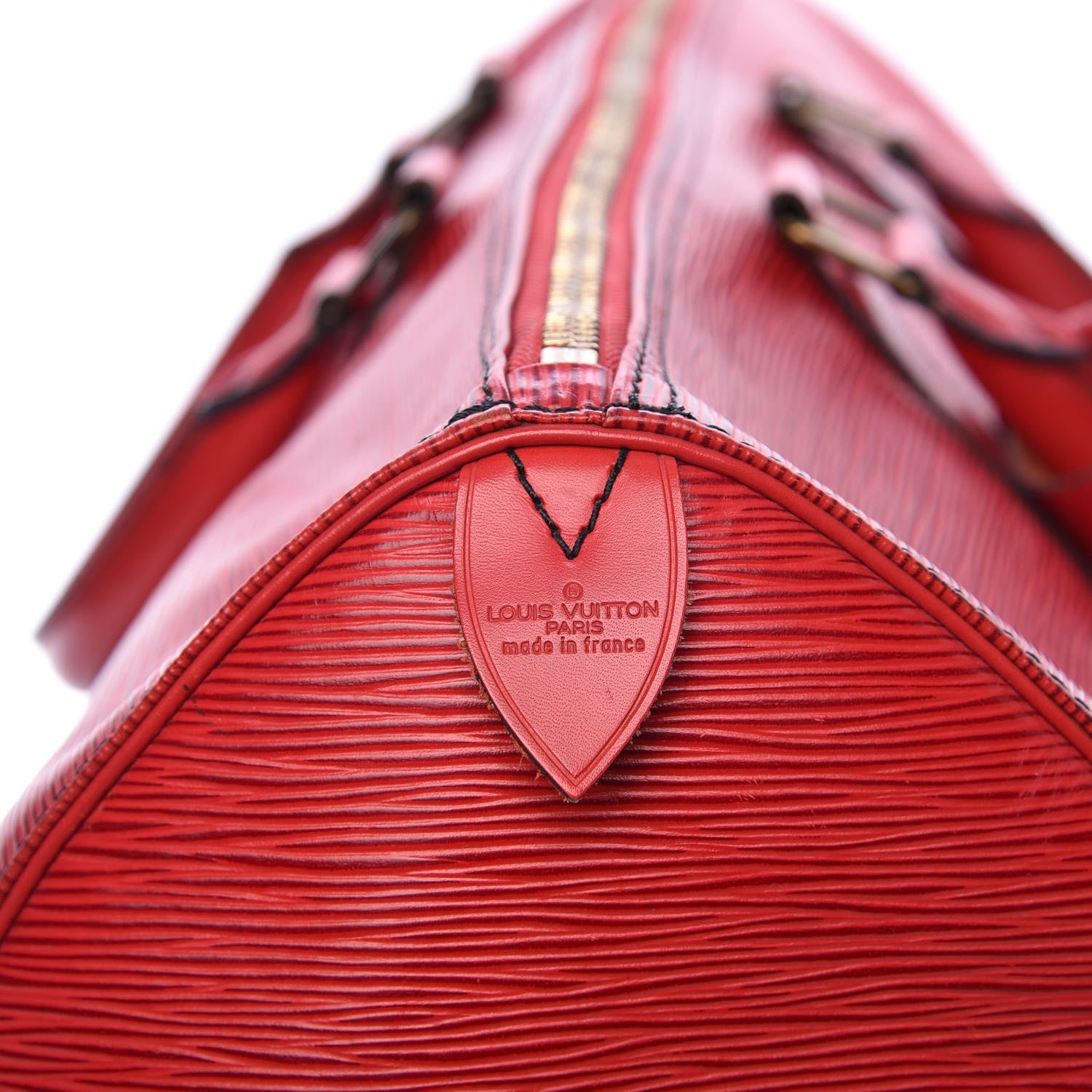 Louis Vuitton Epi Keepall 45 Castillan Red 6 of 18