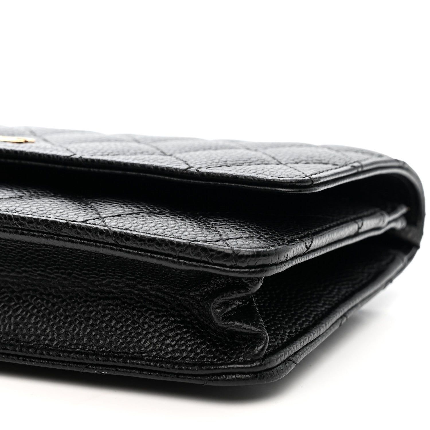 Chanel Caviar Quilted Wallet on Chain WOC Black 10 of 11