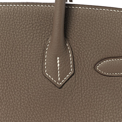 Hermes Togo Birkin 30 Etoupe 12 of 34