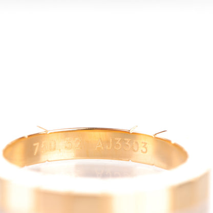 Cartier 18K Yellow Gold Lanieres Ring 52 6 4 of 4