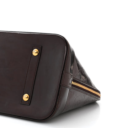 Louis Vuitton Vernis Alma GM Amarante 10 of 11