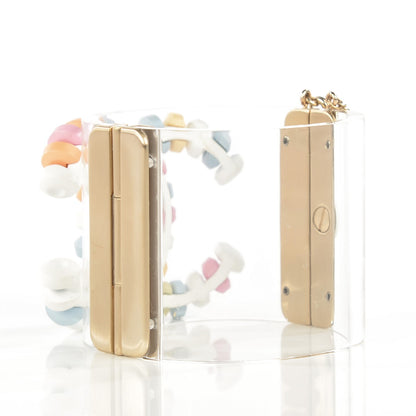 Chanel Lucite CC Sweetie Candy Cuff Multicolor 3 of 5