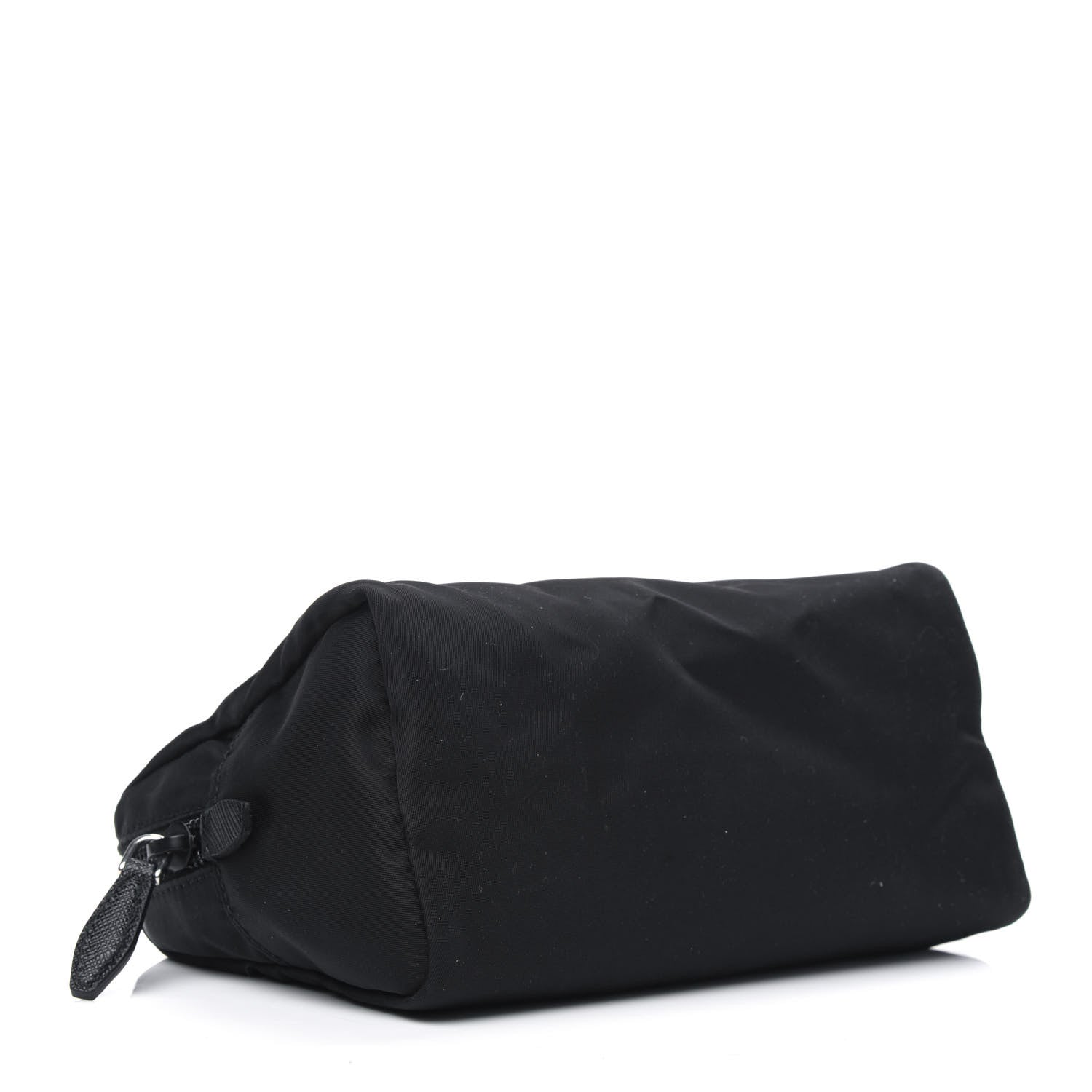 Prada Tessuto Nylon Saffiano Wristlet Black 4 of 13