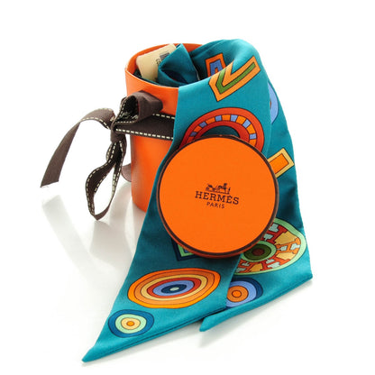 Hermes Silk Tohu Bohu Twilly Bleu Canard Multicolor 6 of 6