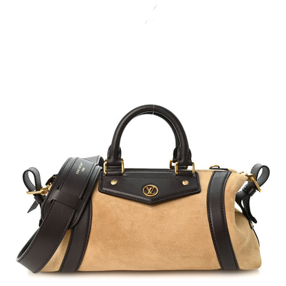 Louis Vuitton Suede Calfskin LV Biker PM Noisette 1 of 8