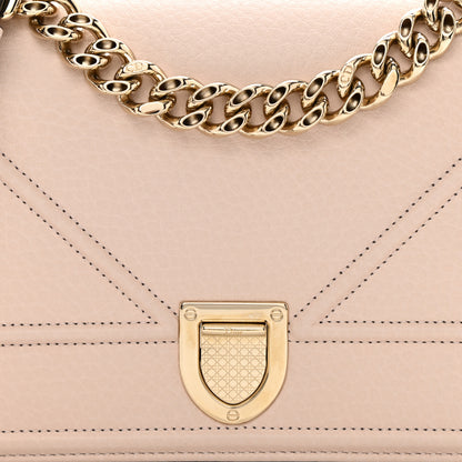Christian Dior Grained Calfskin Small Diorama Flap Bag Rose Poudre 8 of 8