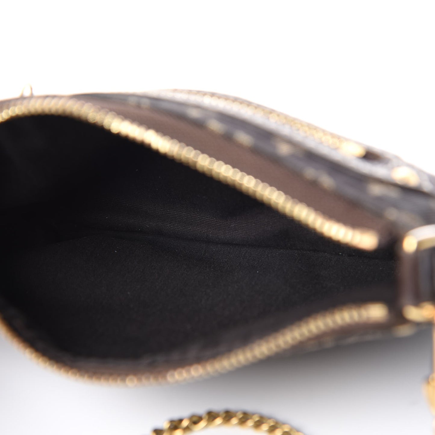 Monogram Idylle Mini Pochette Accessories Fusain