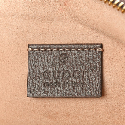 Gucci GG Supreme Monogram Large Ophidia Pouch Clutch Brown 6 of 8