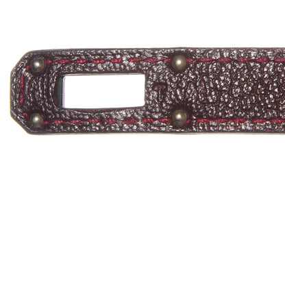 Hermes Chèvre Mysore Kelly Longue Wallet Prune 13 of 15