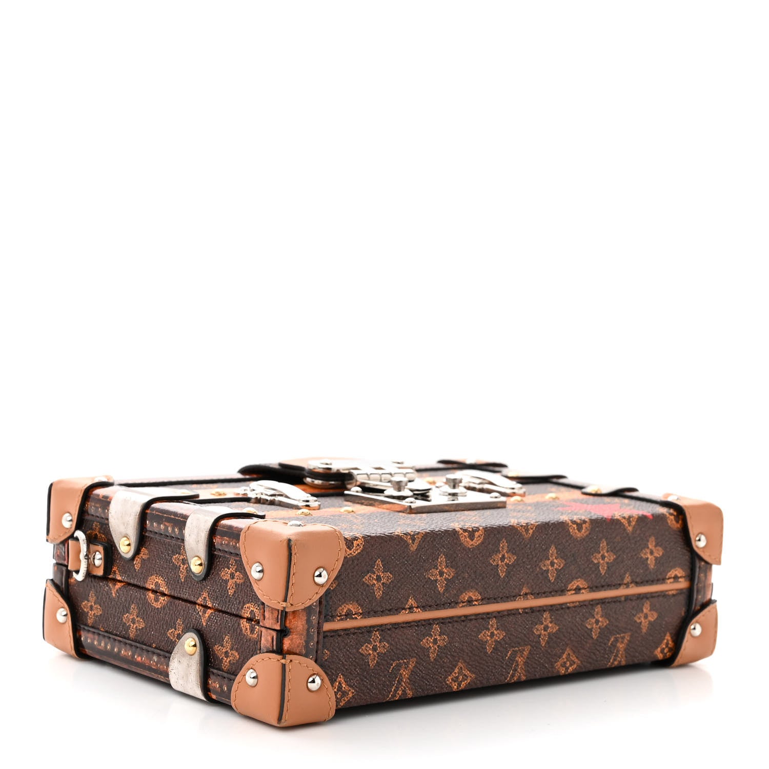 Louis Vuitton Transformed Monogram Petite Malle Time Trunk 4 of 9