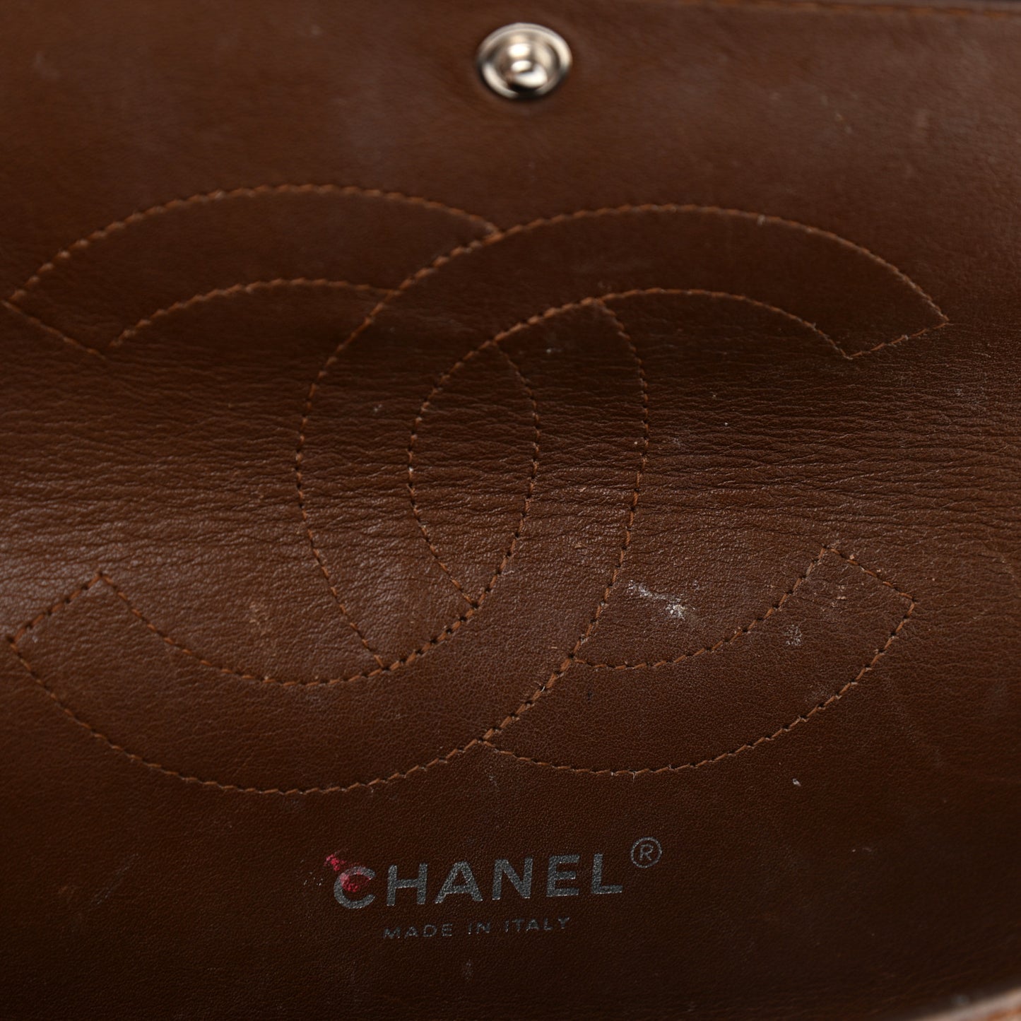 Aged Calfskin Quilted 2.55 Reissue 225 Flap Brown