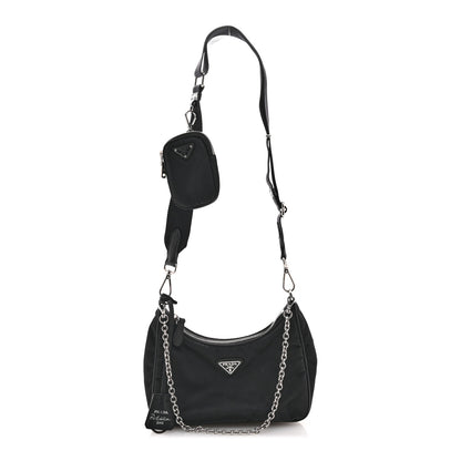 Prada Nylon Re-Edition 2005 Shoulder Bag Black 1 of 13