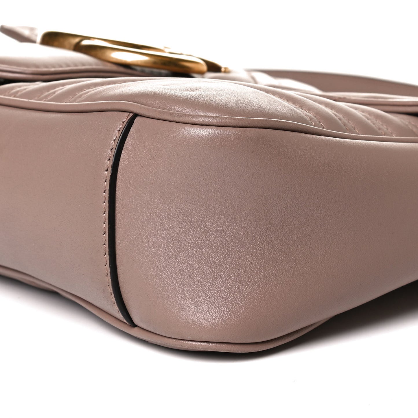 Calfskin Matelasse Medium GG Marmont Shoulder Bag Porcelain Rose