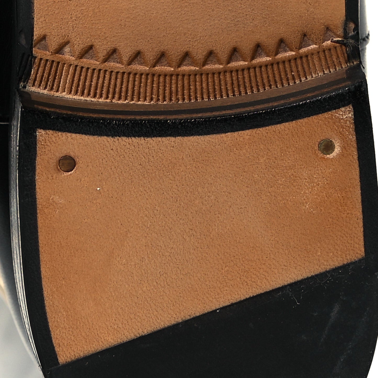 Calfskin Horsebit Tall Boots 36 Black