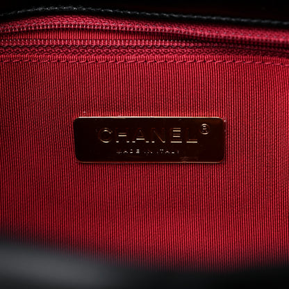 Chanel Goatskin Quilted Large Chanel 19 Flap Black 6 of 9
