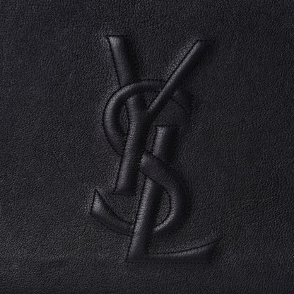 Saint Laurent Calfskin Monogram Large Belle De Jour Clutch Black 11 of 11