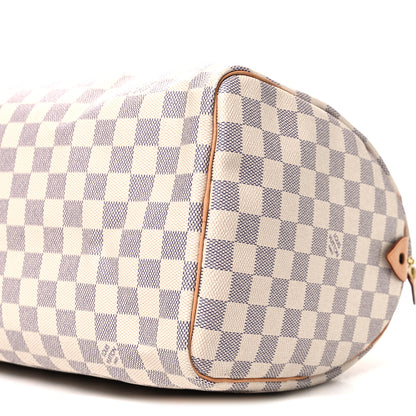 Louis Vuitton Damier Azur Speedy 30 8 of 11