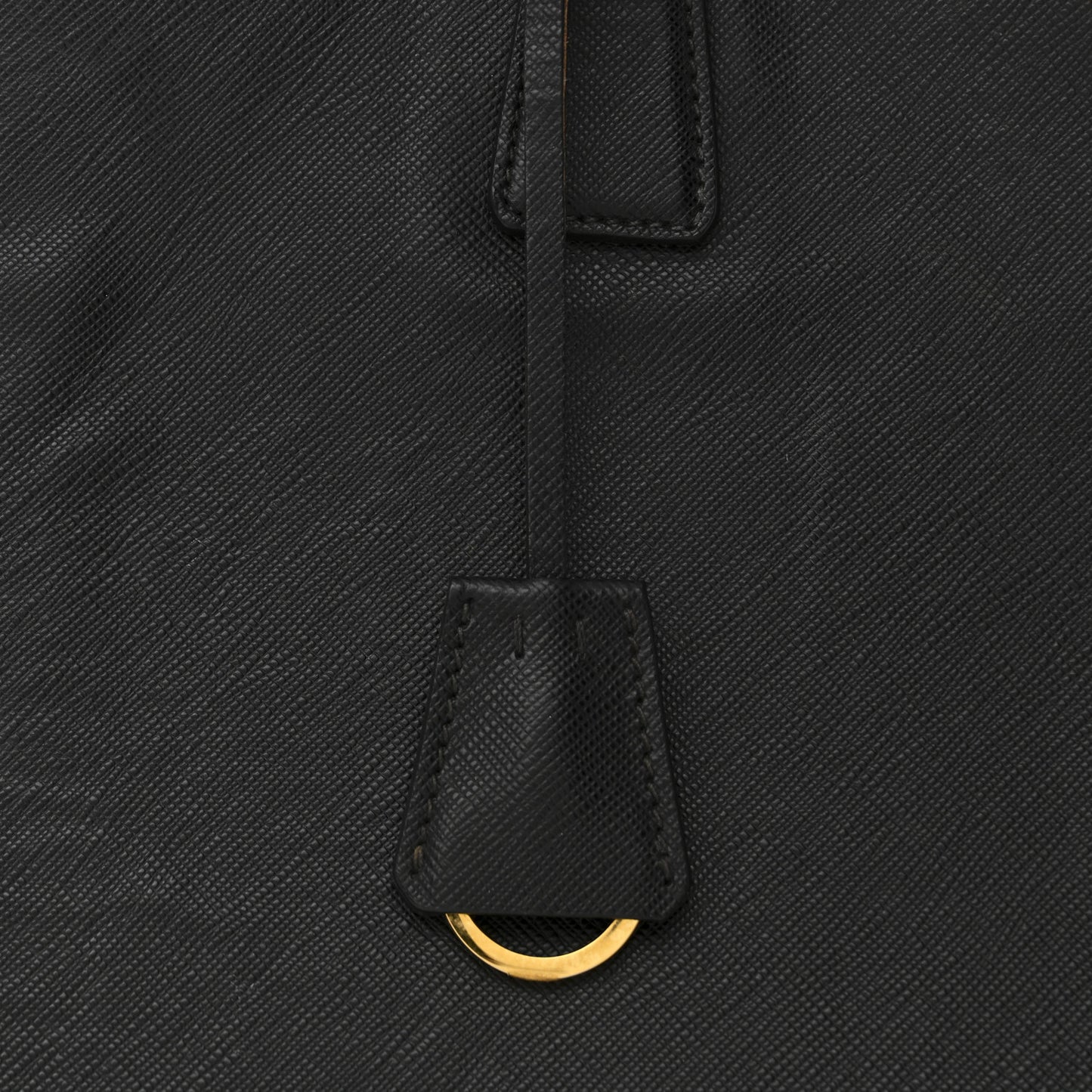 Saffiano Lux Large Tote Black