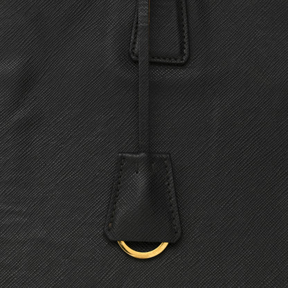 Prada Saffiano Lux Large Tote Black 14 of 17