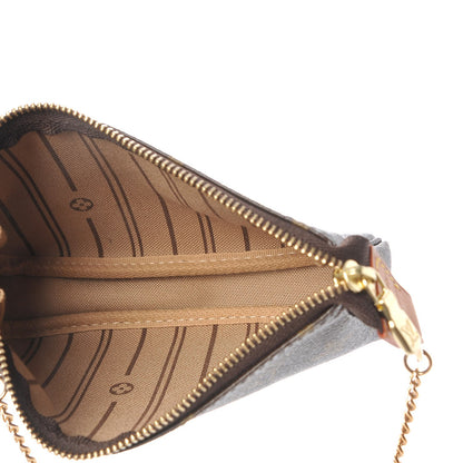Louis Vuitton Monogram Complice Trunks and Bags Mini Pochette Accessories Beige 5 of 7
