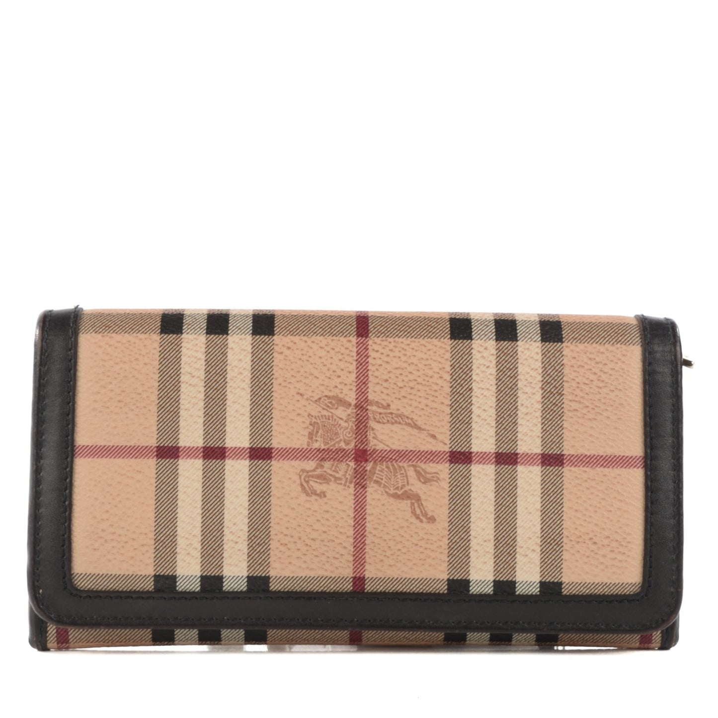 Haymarket Check Continental Wallet Brown
