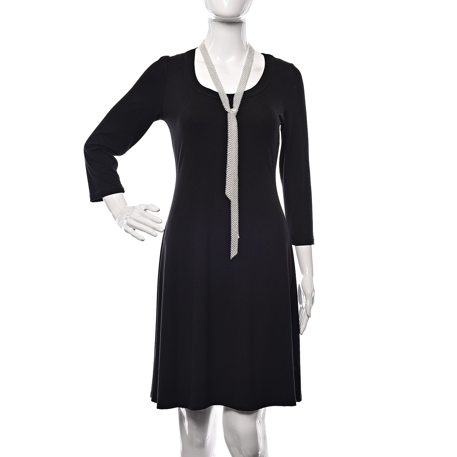 Tiffany Sterling Silver Elsa Peretti Mesh Scarf Necklace 2 of 7