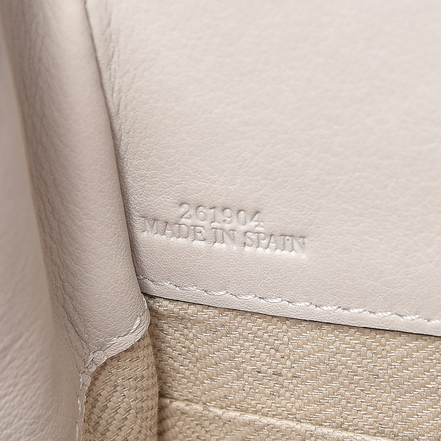 Loewe Calfskin Mini Hammock Shoulder Bag Soft White 7 of 9