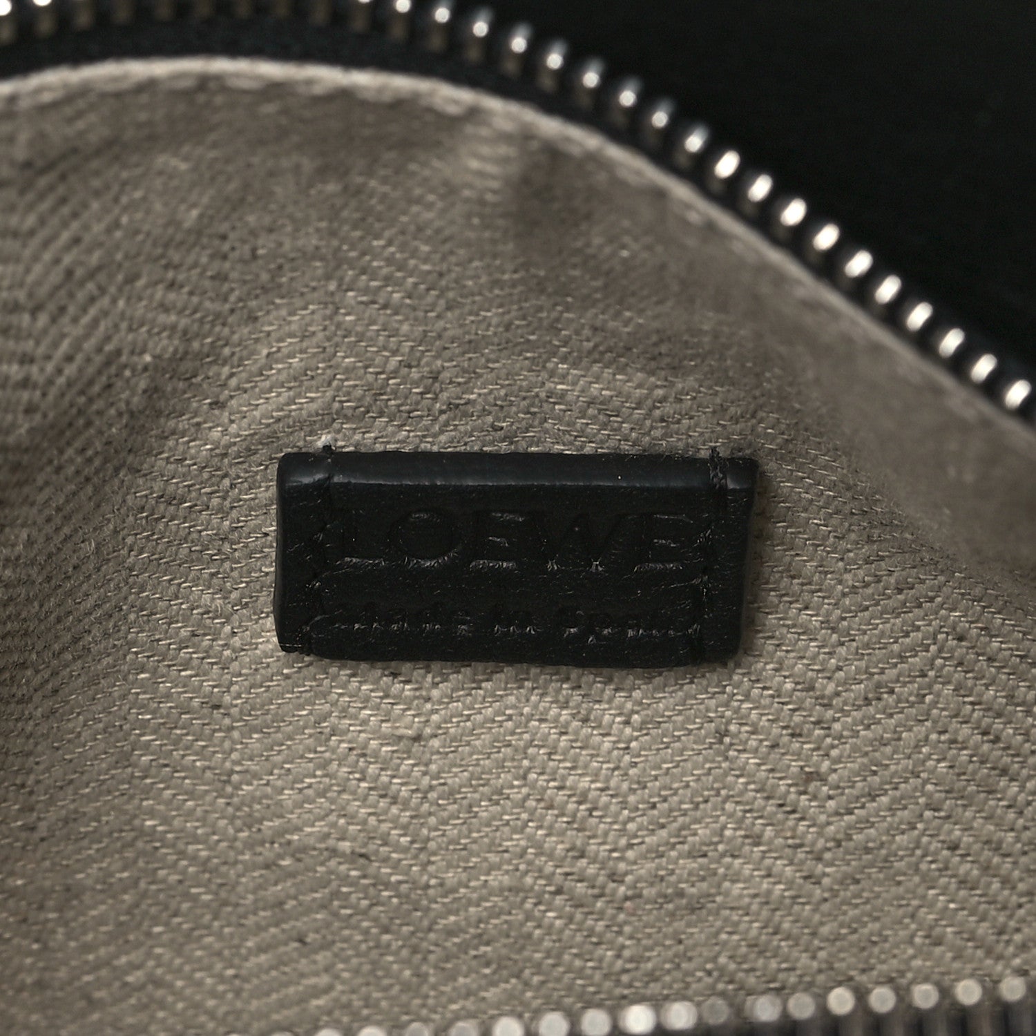 Loewe Calfskin Mini Puzzle Bag Black 6 of 8