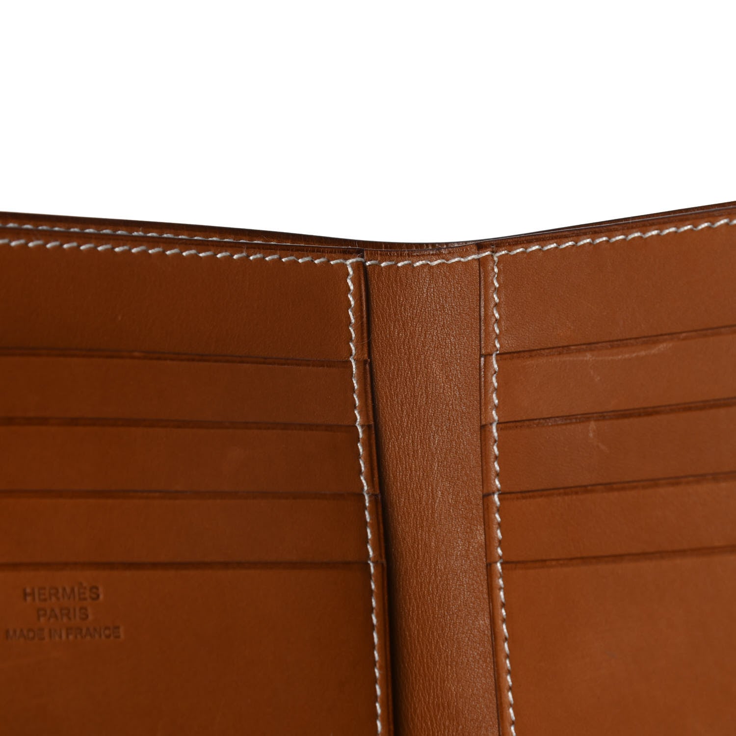 Hermes Barenia MC2 Copernic Compact Wallet Fauve 7 of 14