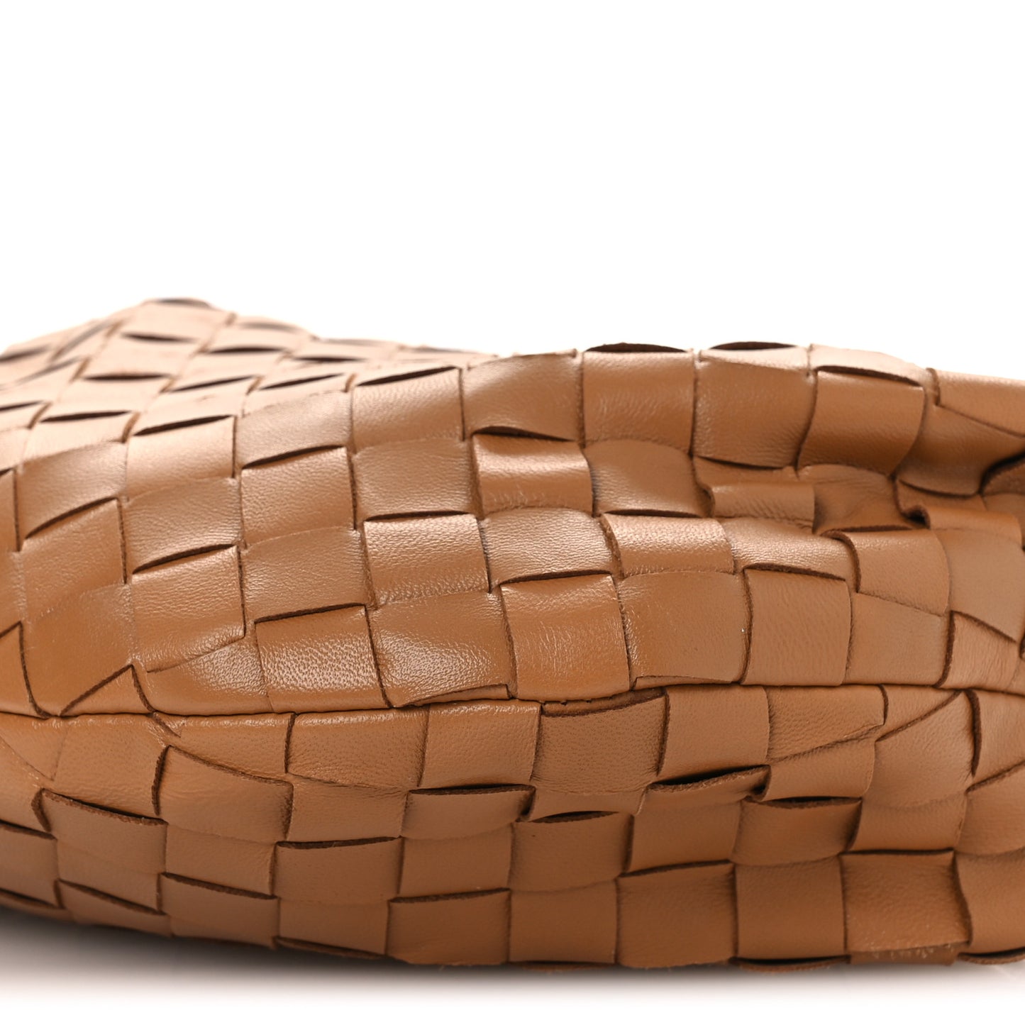 Nappa Intrecciato Mini Jodie Caramel