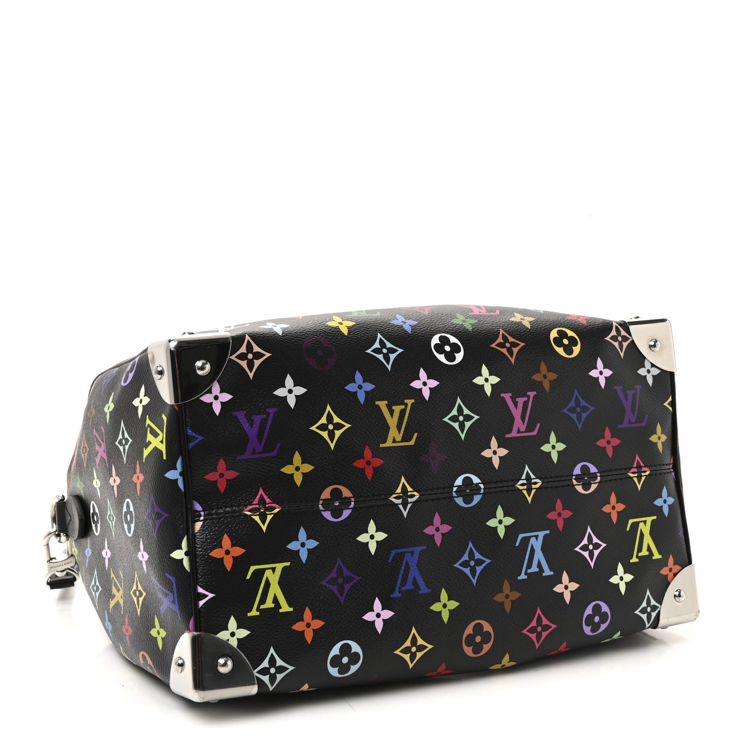 LV X TM Monogram Multicolor Speedy Soft 30 Black