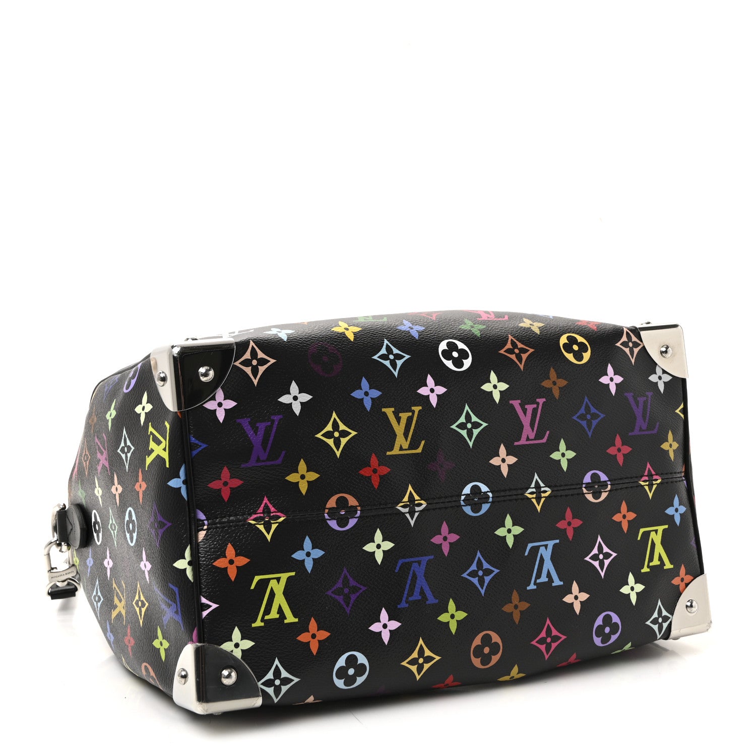 Louis Vuitton LV X TM Monogram Multicolor Speedy Soft 30 Black 4 of 9