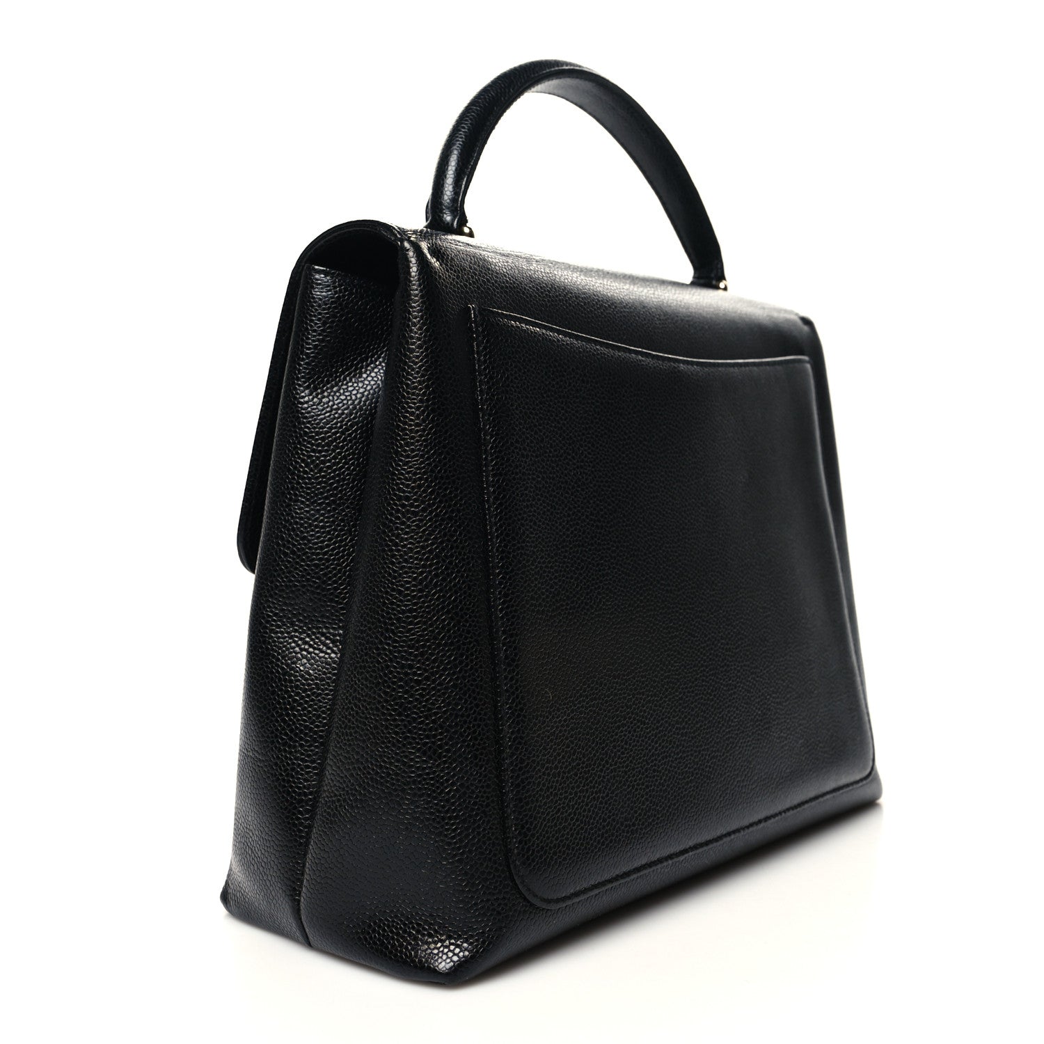 Chanel Caviar Jumbo Kelly Flap Black 3 of 10