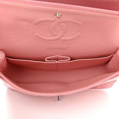 Chanel Caviar Quilted Medium Double Flap Pink 5 of 10