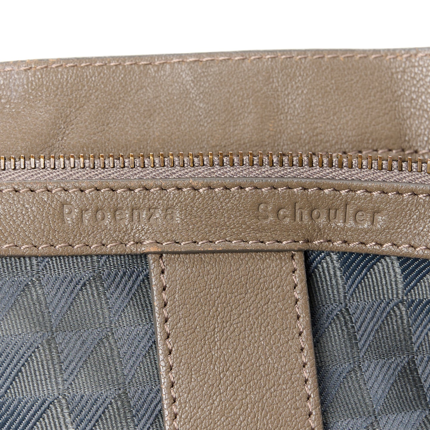 PROENZA SCHOULER Lambskin Medium PS1 Satchel Smoke
