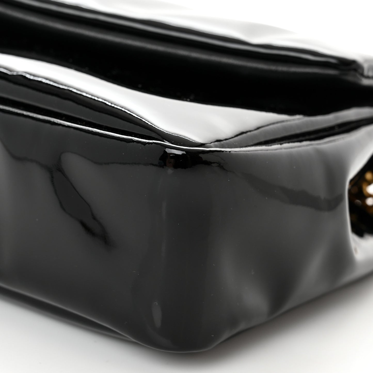 Patent Calfskin Calypso Black