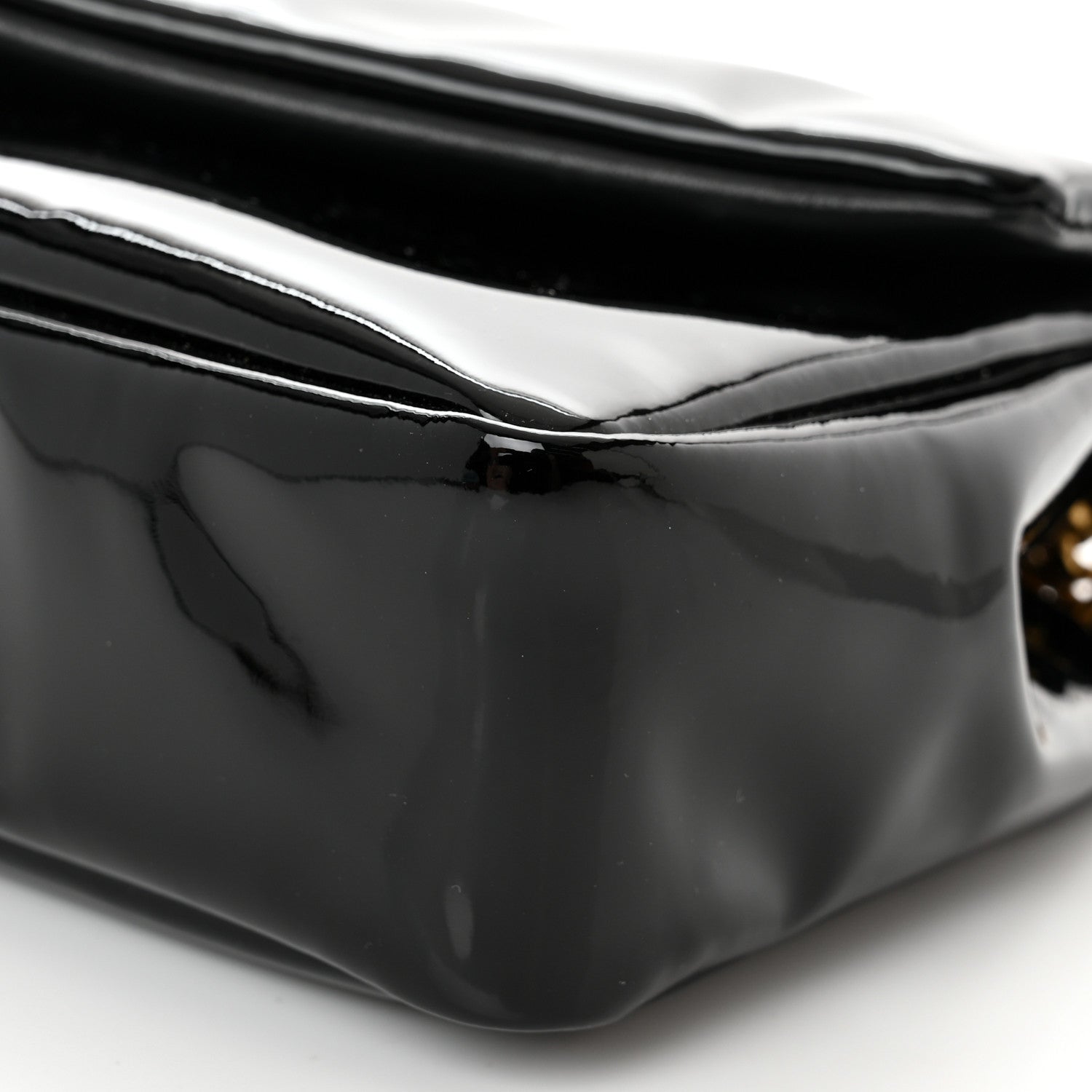 Saint Laurent Patent Calfskin Calypso Black 11 of 12