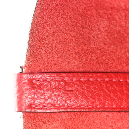 Hermes Taurillon Clemence Picotin Lock 22 MM Rouge Casaque 7 of 10