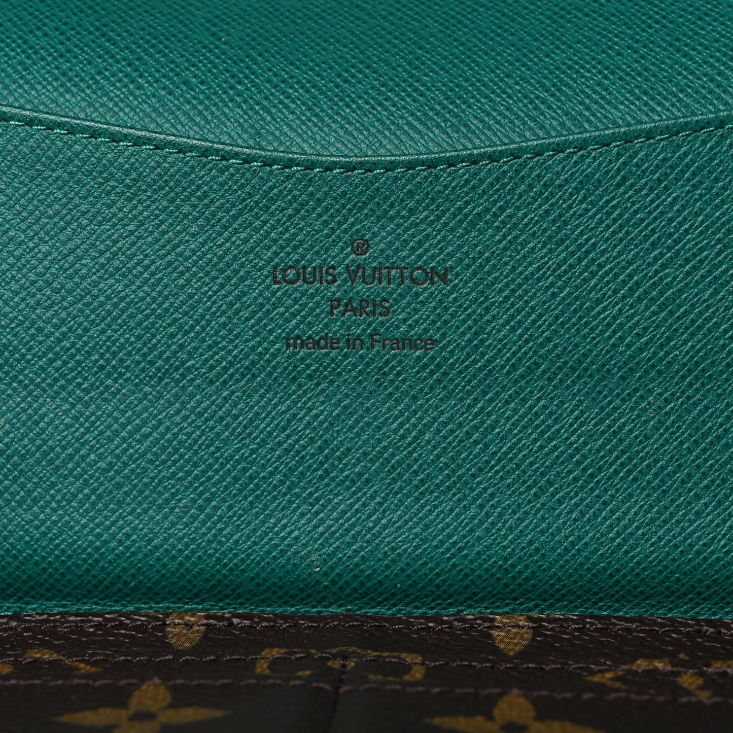 Monogram Josephine Wallet Vert