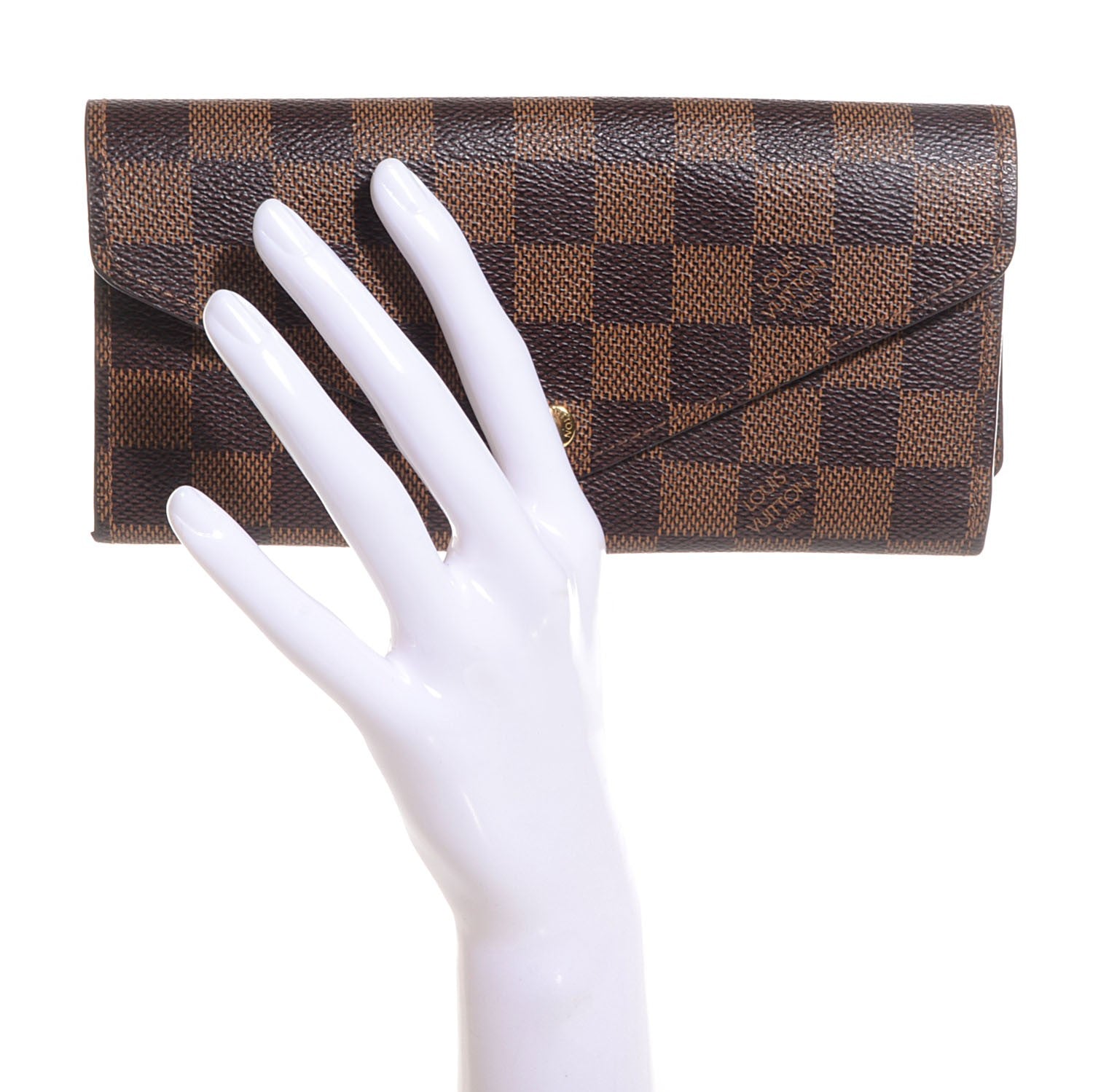 Louis Vuitton LOUIS VIUITTON Damier Ebene Josephine Wallet 2 of 8