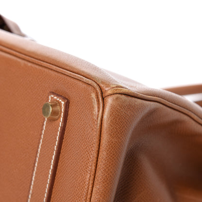 Hermes Courchevel Birkin 35 Gold 9 of 26