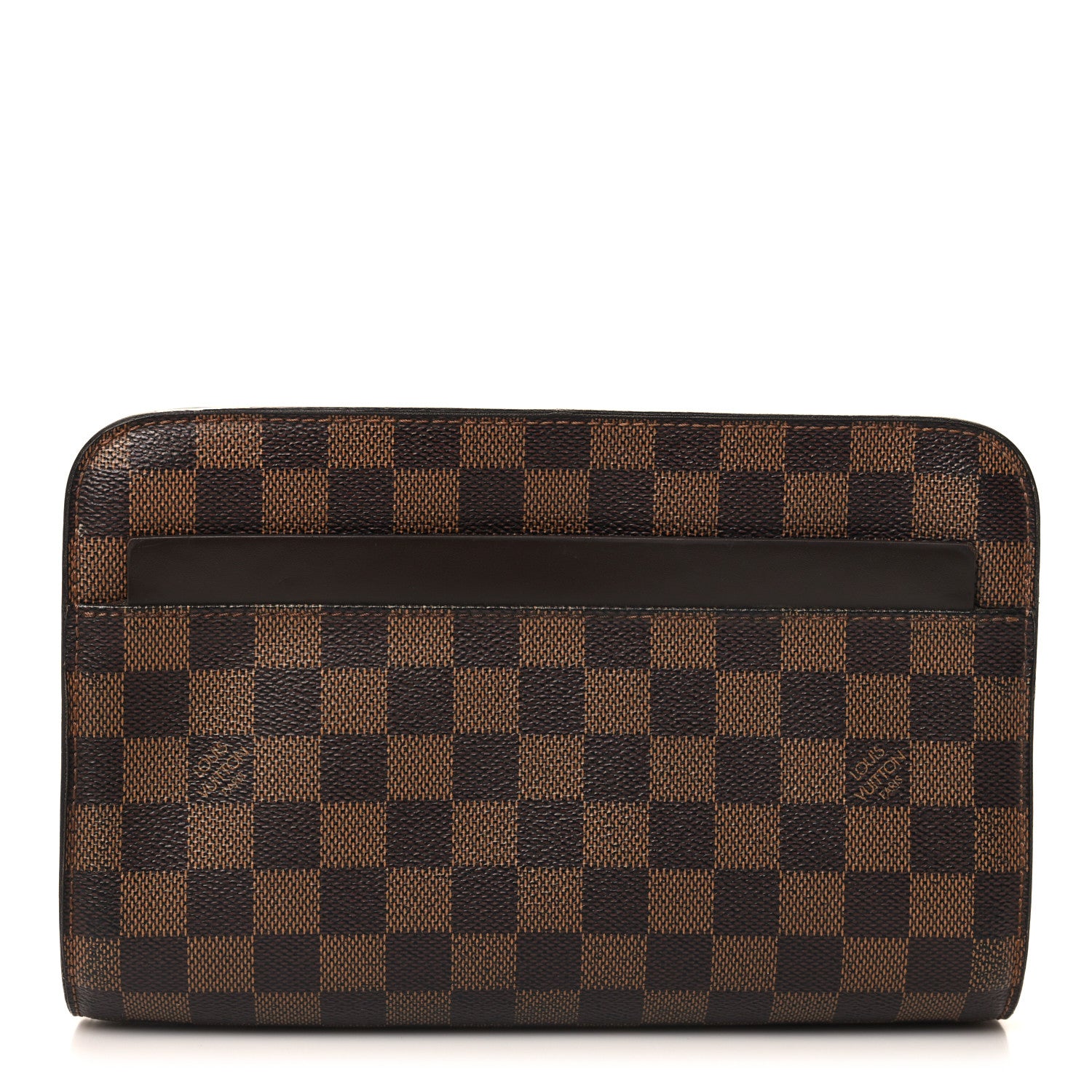 Louis Vuitton Damier Ebene Pochette Saint Louis Clutch 1 of 10