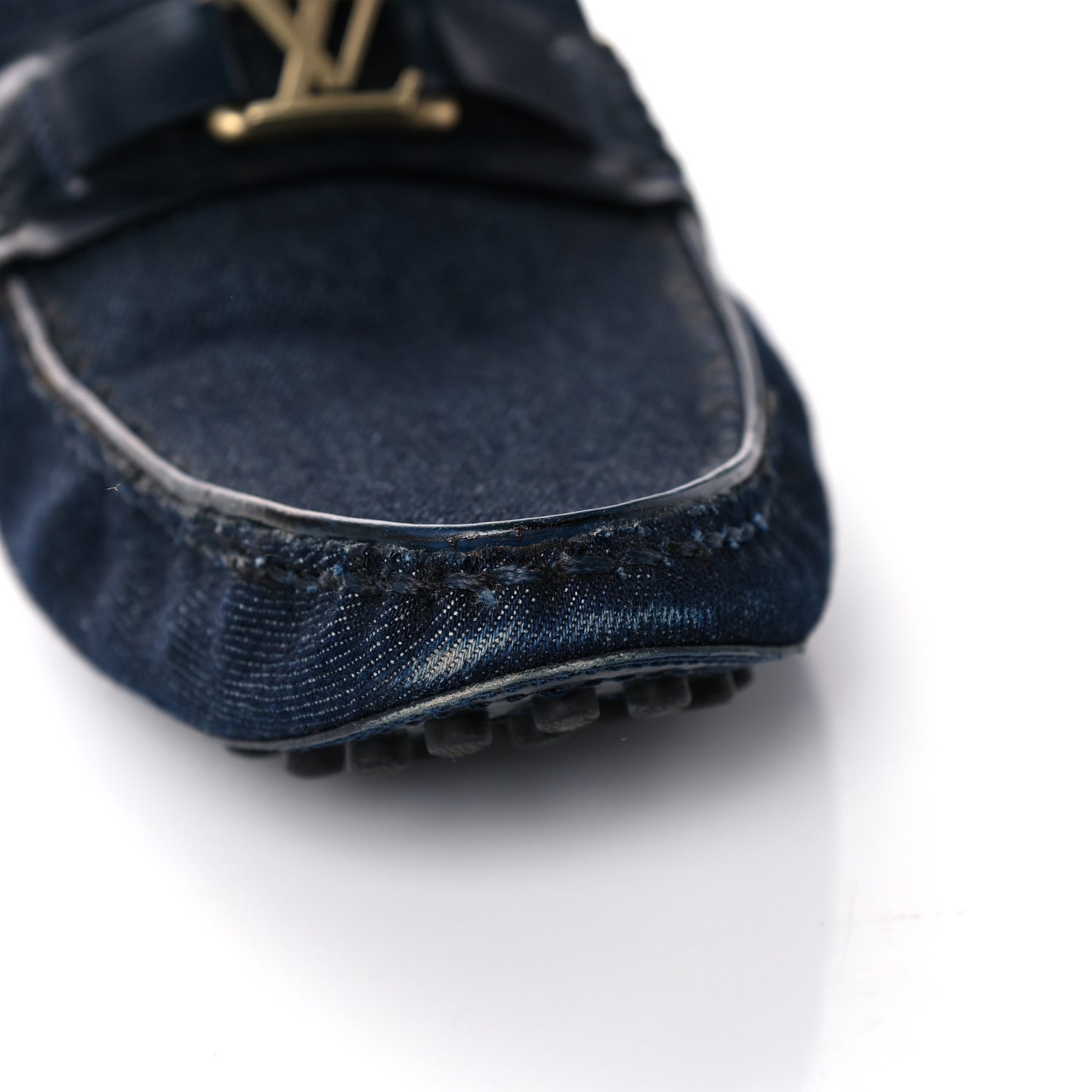 Denim Mens Hockenheim Moccasin Loafers 8.5 Marine