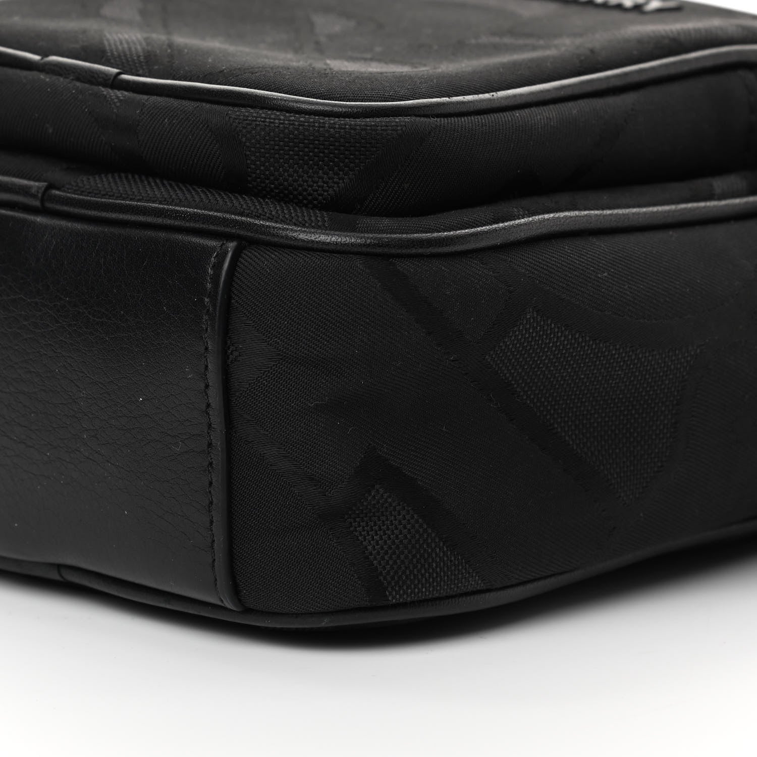 Burberry Jacquard Logo TB Crossbody Bag Black 9 of 10