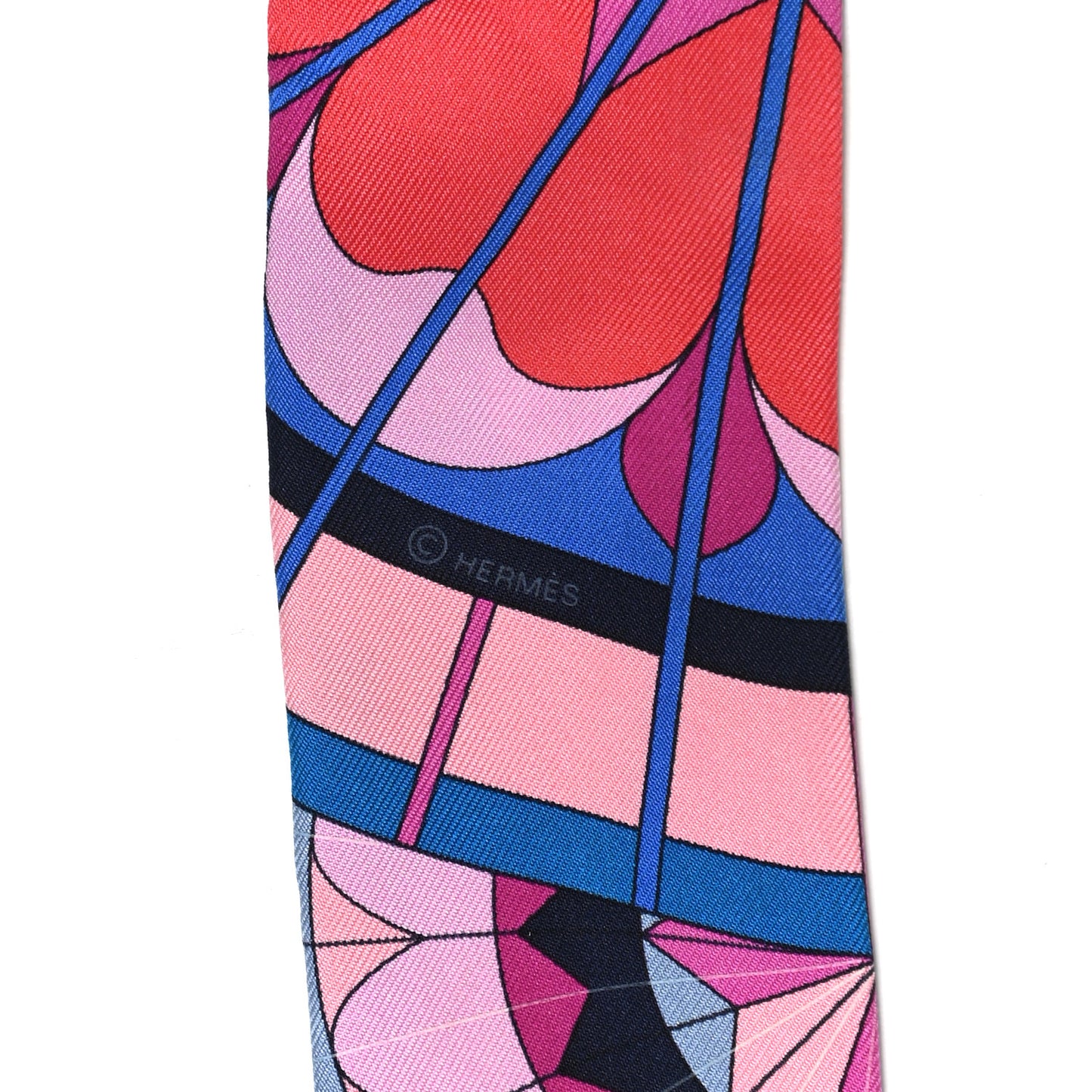 Silk Rose de Compas Twilly Turquoise Fuchsia Bleu