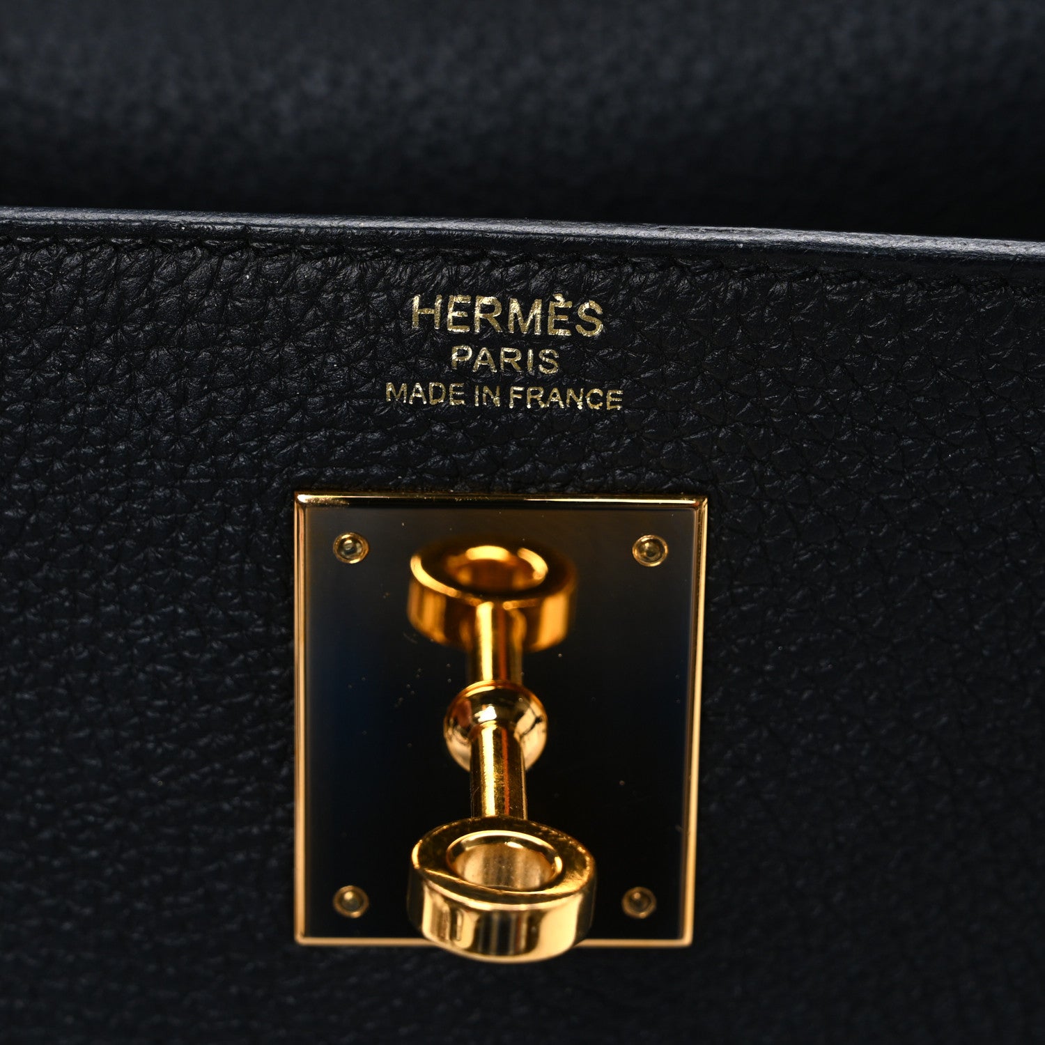 Hermes Togo Kelly Retourne 28 Black 6 of 10