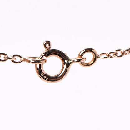 Hermes 18K Rose Gold Diamond Constance Amulette Pendant Necklace 5 of 7